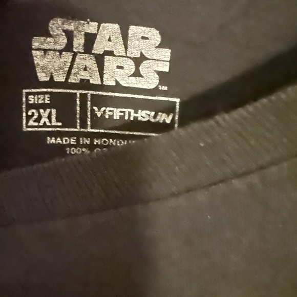 Star Wars Mandalorian Tee Shirt Mens Size 2XL Short Sleeve Black Pullover Top - Picture 4 of 4